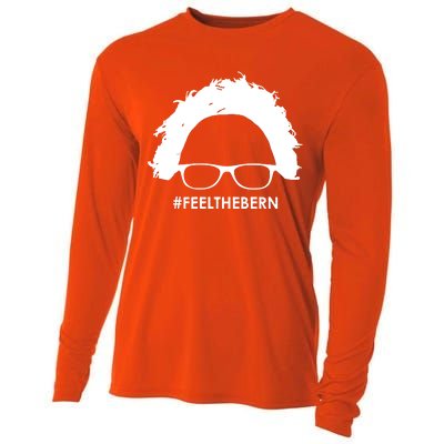 #feelthebern Feel The Bern Bernie Sanders Cooling Performance Long Sleeve Crew