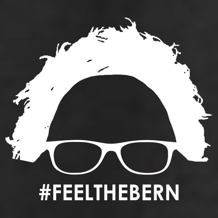 #feelthebern Feel The Bern Bernie Sanders 7 Panel Mesh Trucker Snapback Hat
