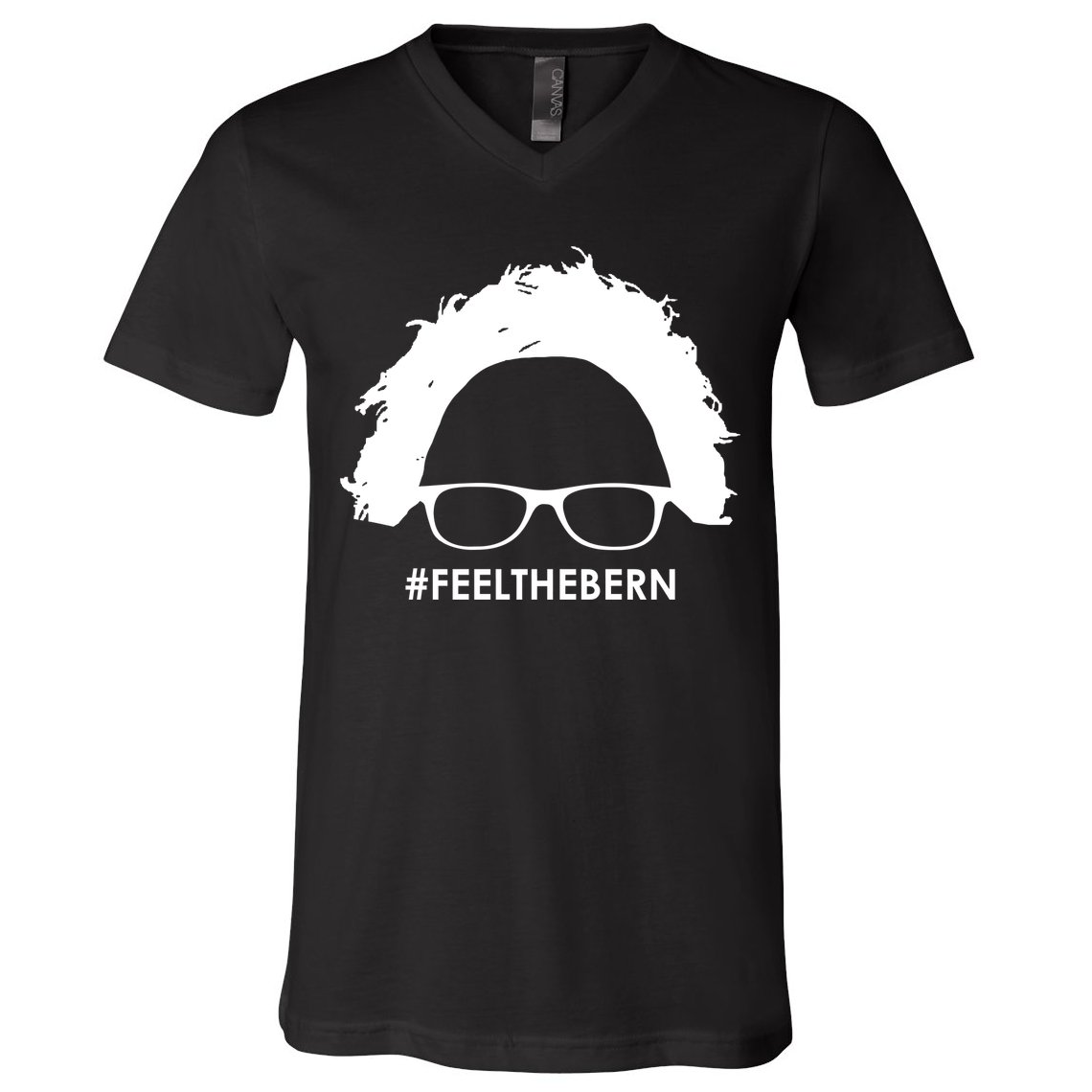 #feelthebern Feel The Bern Bernie Sanders V-Neck T-Shirt