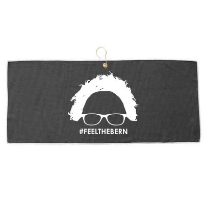 #feelthebern Feel The Bern Bernie Sanders Large Microfiber Waffle Golf Towel