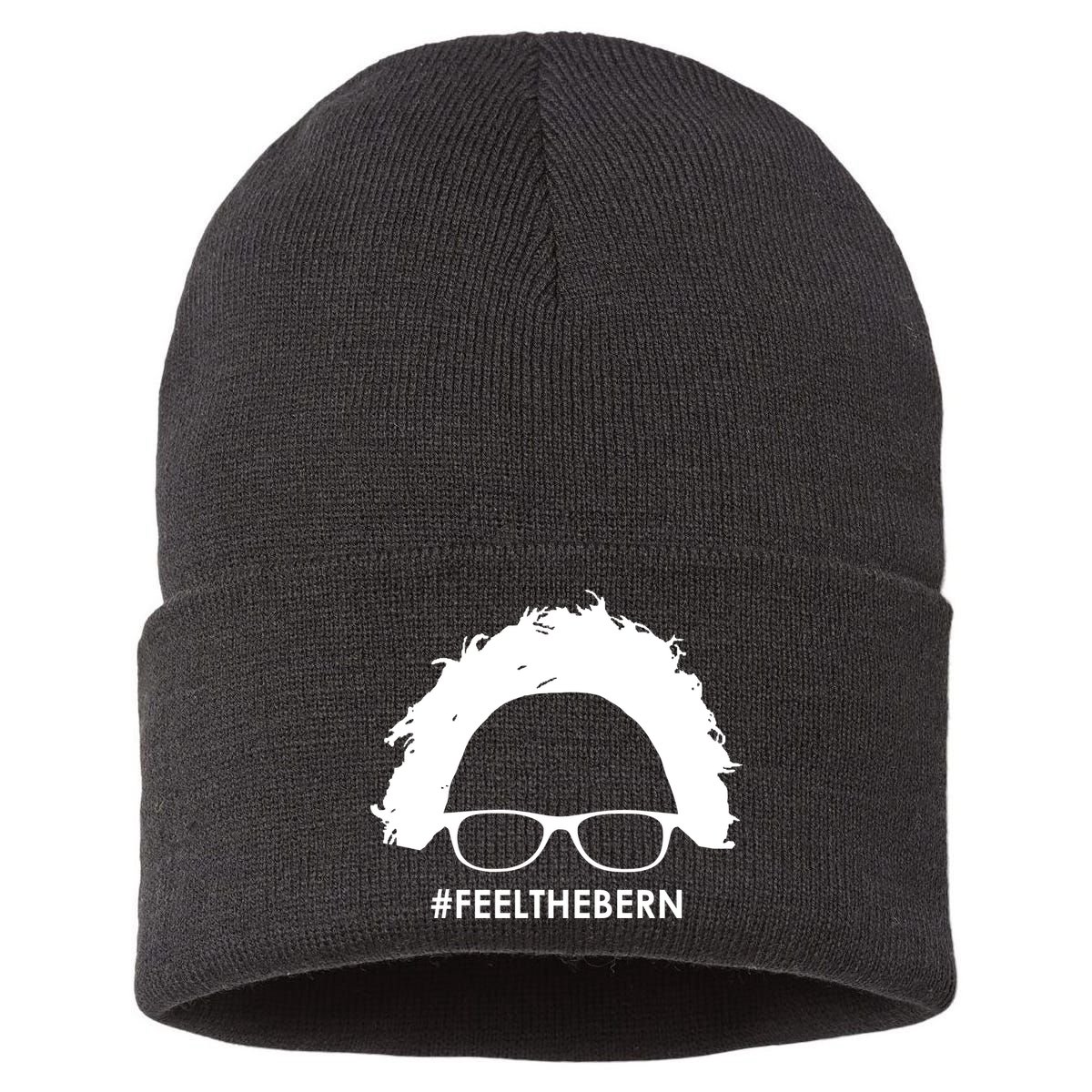 #feelthebern Feel The Bern Bernie Sanders Sustainable Knit Beanie