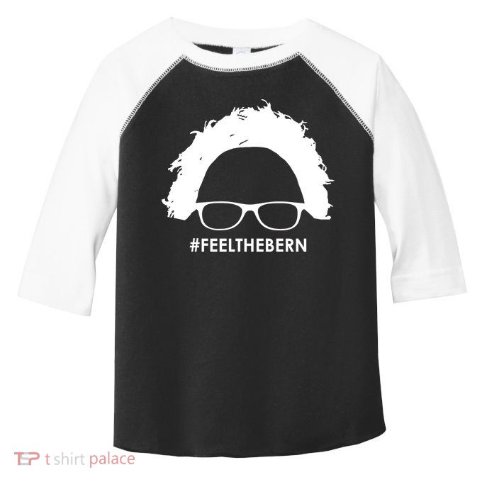 #feelthebern Feel The Bern Bernie Sanders Toddler Fine Jersey T-Shirt