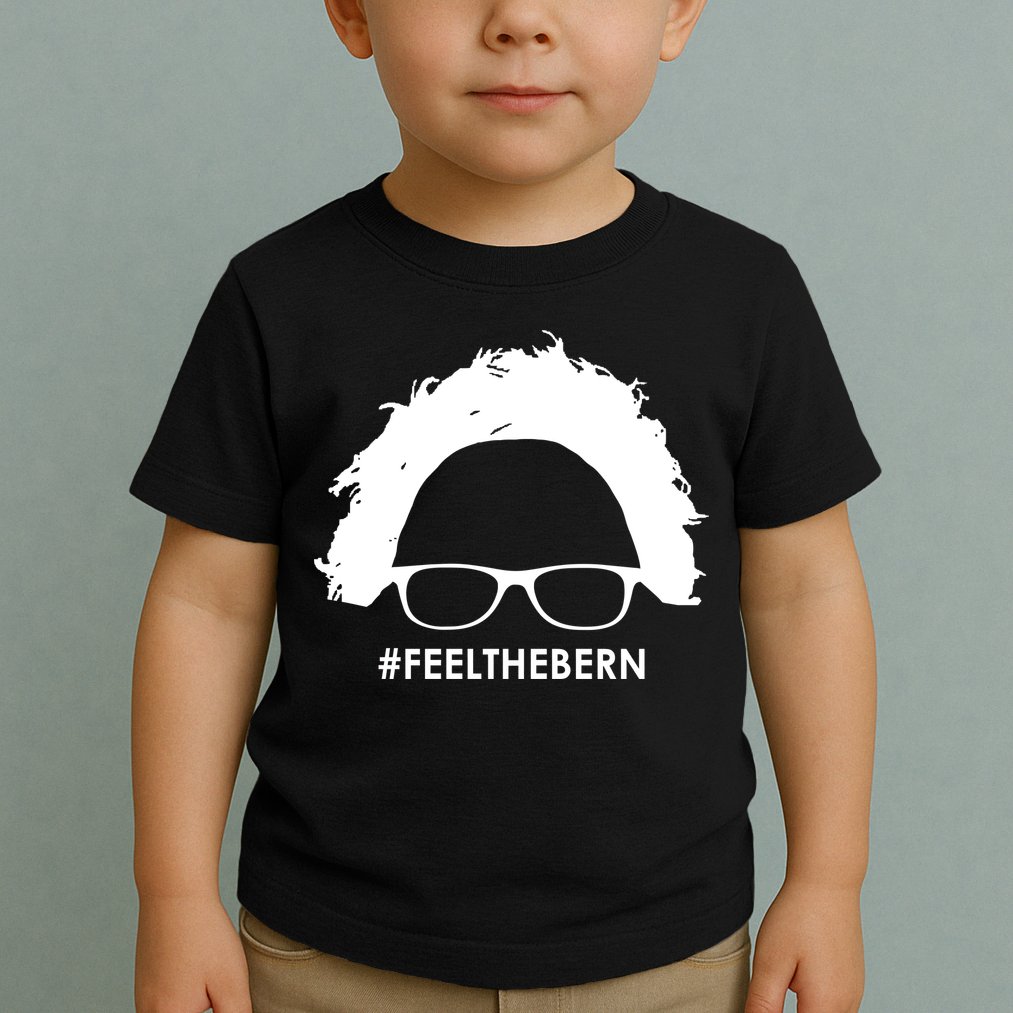 #feelthebern Feel The Bern Bernie Sanders Toddler T-Shirt
