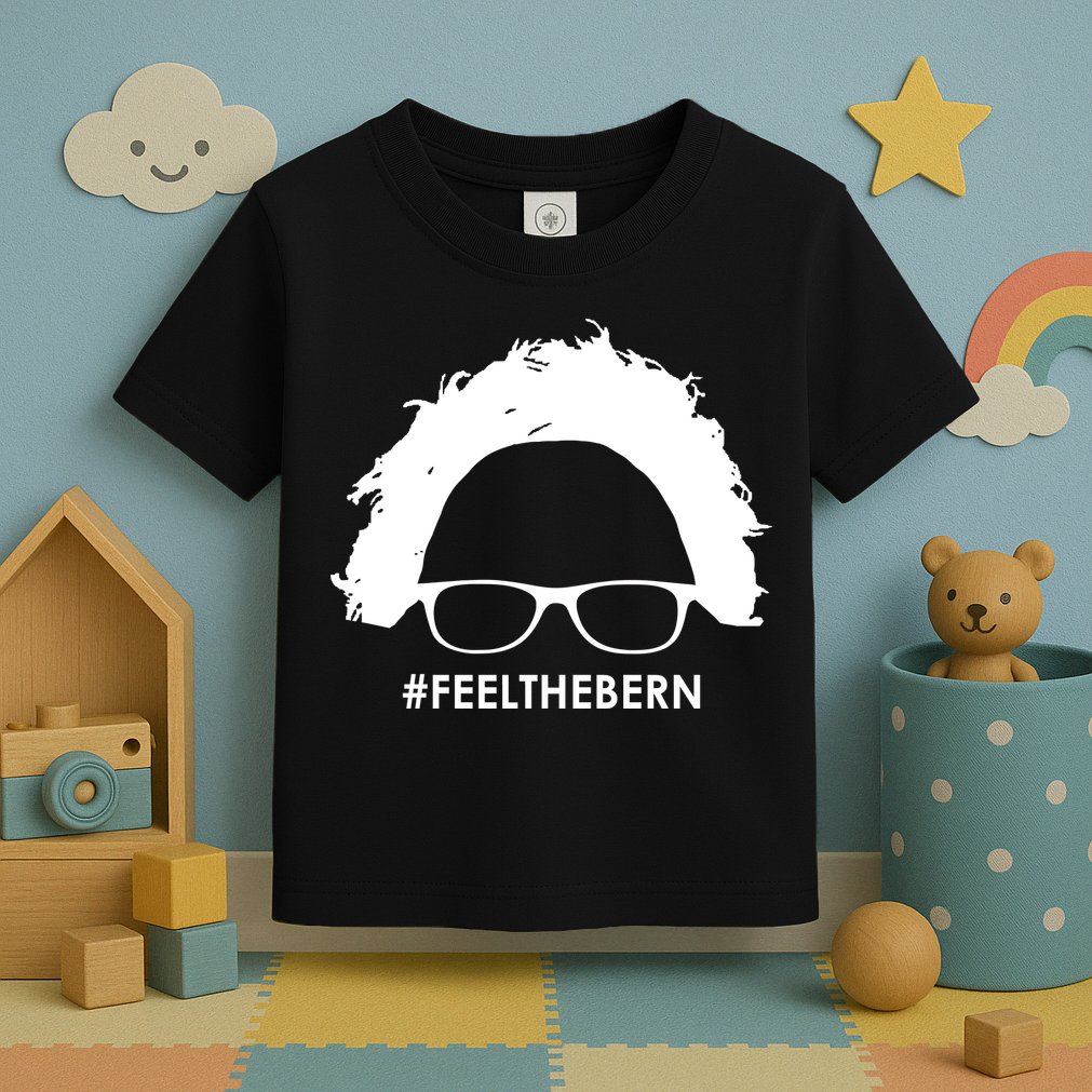 #feelthebern Feel The Bern Bernie Sanders Toddler T-Shirt
