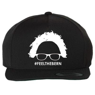 #feelthebern Feel The Bern Bernie Sanders Wool Snapback Cap