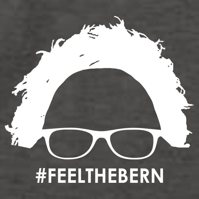 #feelthebern Feel The Bern Bernie Sanders Vector Backpack