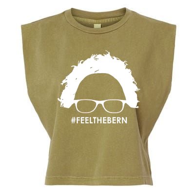 #feelthebern Feel The Bern Bernie Sanders Garment-Dyed Women's Muscle Tee