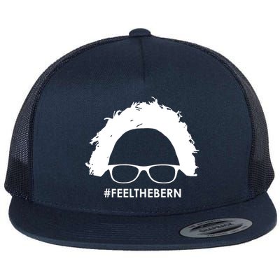 #feelthebern Feel The Bern Bernie Sanders Flat Bill Trucker Hat