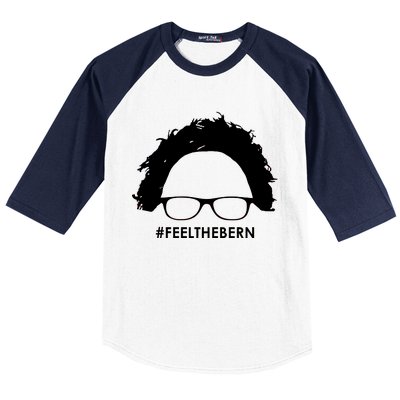 #feelthebern Feel The Bern Bernie Sanders Baseball Sleeve Shirt