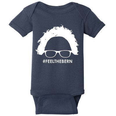 #feelthebern Feel The Bern Bernie Sanders Baby Bodysuit