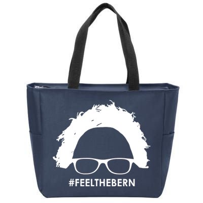 #feelthebern Feel The Bern Bernie Sanders Zip Tote Bag