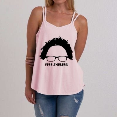 #feelthebern Feel The Bern Bernie Sanders Women's Strappy Tank