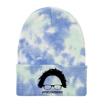 #feelthebern Feel The Bern Bernie Sanders Tie Dye 12in Knit Beanie