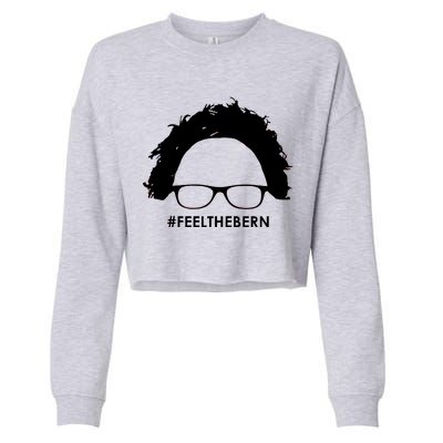 #feelthebern Feel The Bern Bernie Sanders Cropped Pullover Crew