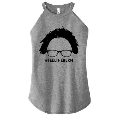 #feelthebern Feel The Bern Bernie Sanders Women's Perfect Tri Rocker Tank