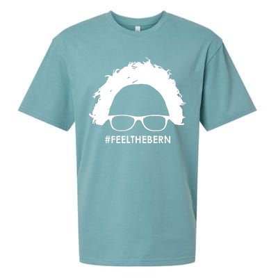 #feelthebern Feel The Bern Bernie Sanders Sueded Cloud Jersey T-Shirt