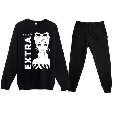 Feelin Extra Premium Crewneck Sweatsuit Set