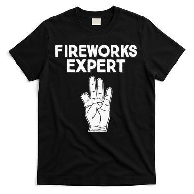Fireworks Expert funny Fireworks Expert T-Shirt
