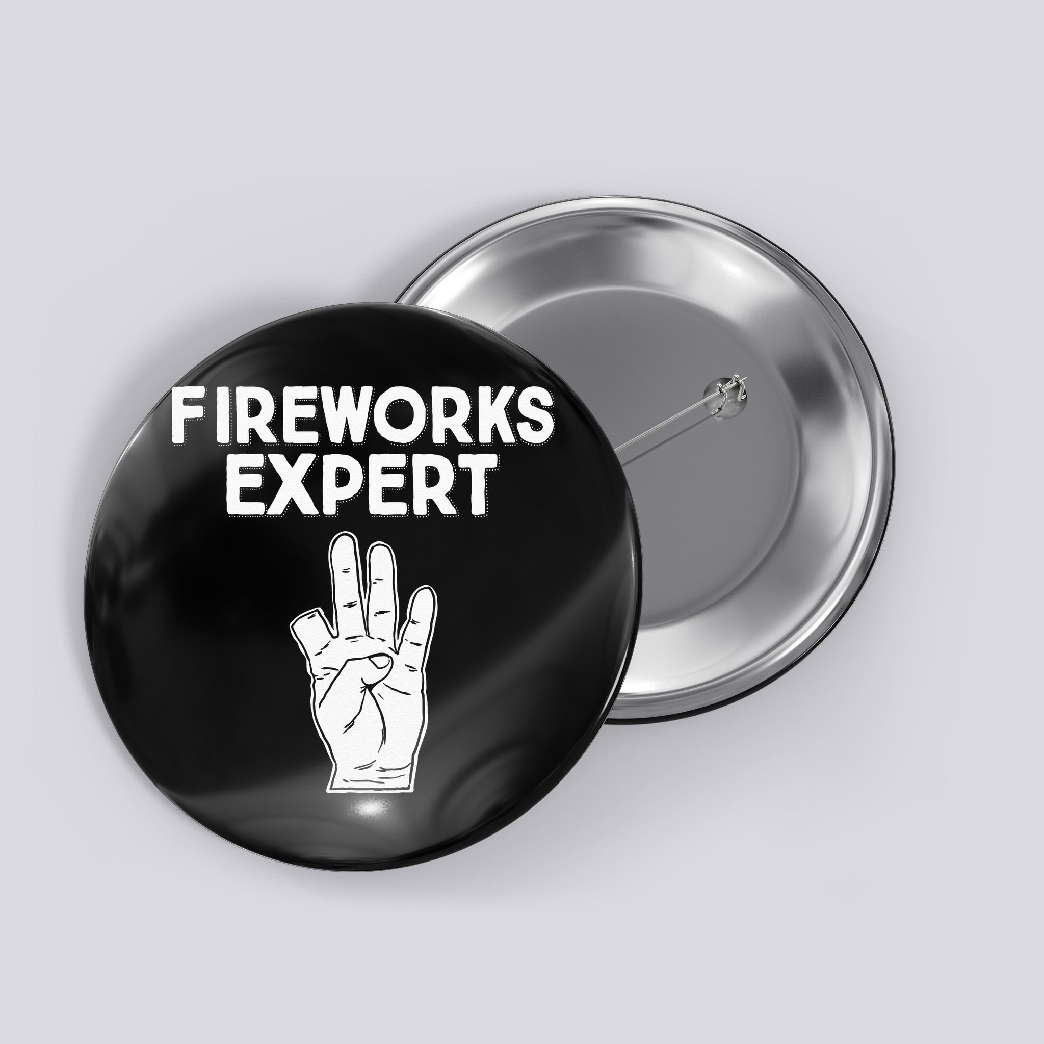Fireworks Expert funny Fireworks Expert Button