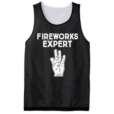 Fireworks Expert funny Fireworks Expert Mesh Reversible Basketball Jersey Tank