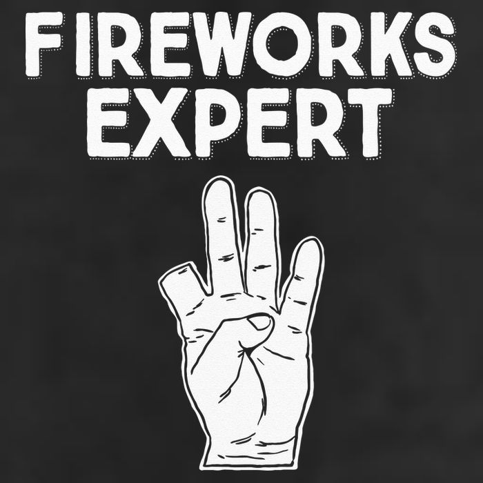 Fireworks Expert funny Fireworks Expert Golf Towel