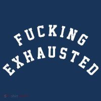 Fucking Exhausted Funny Humor 16 in Basic Backpack