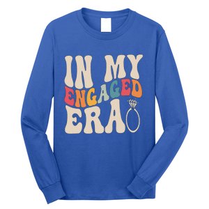 Funny Engagement Fiance In My Engaged Era Bachelorette Party Long Sleeve Shirt