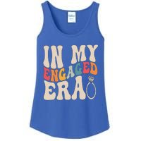 Funny Engagement Fiance In My Engaged Era Bachelorette Party Ladies Essential Tank