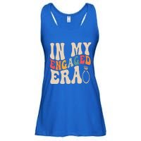 Funny Engagement Fiance In My Engaged Era Bachelorette Party Ladies Essential Flowy Tank