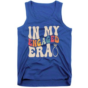 Funny Engagement Fiance In My Engaged Era Bachelorette Party Tank Top