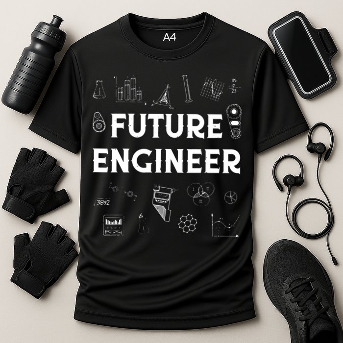 Future Engineer Funny Men Women Engineering Student Gifts Cooling Performance Crew T-Shirt