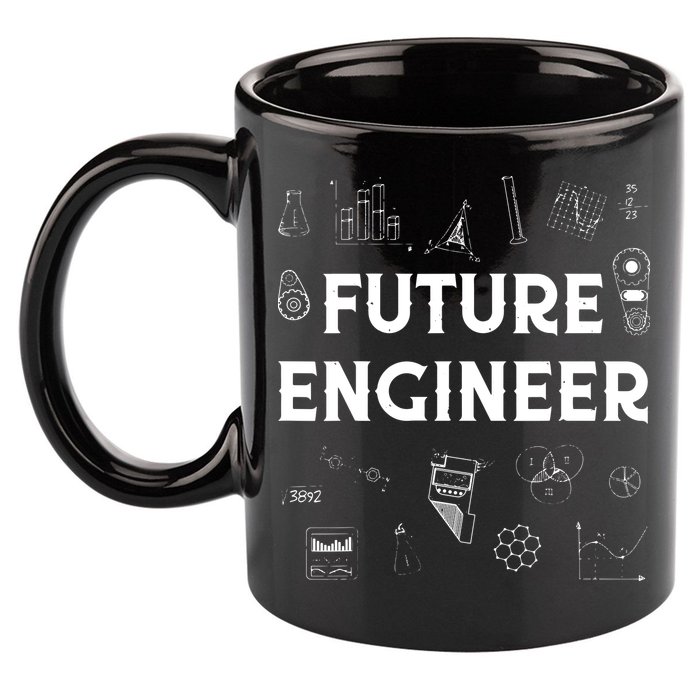 Future Engineer Funny Men Women Engineering Student Gifts 11oz C Handle Ceramic Mug