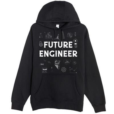 Future Engineer Funny Men Women Engineering Student Gifts Premium Pullover Hoodie