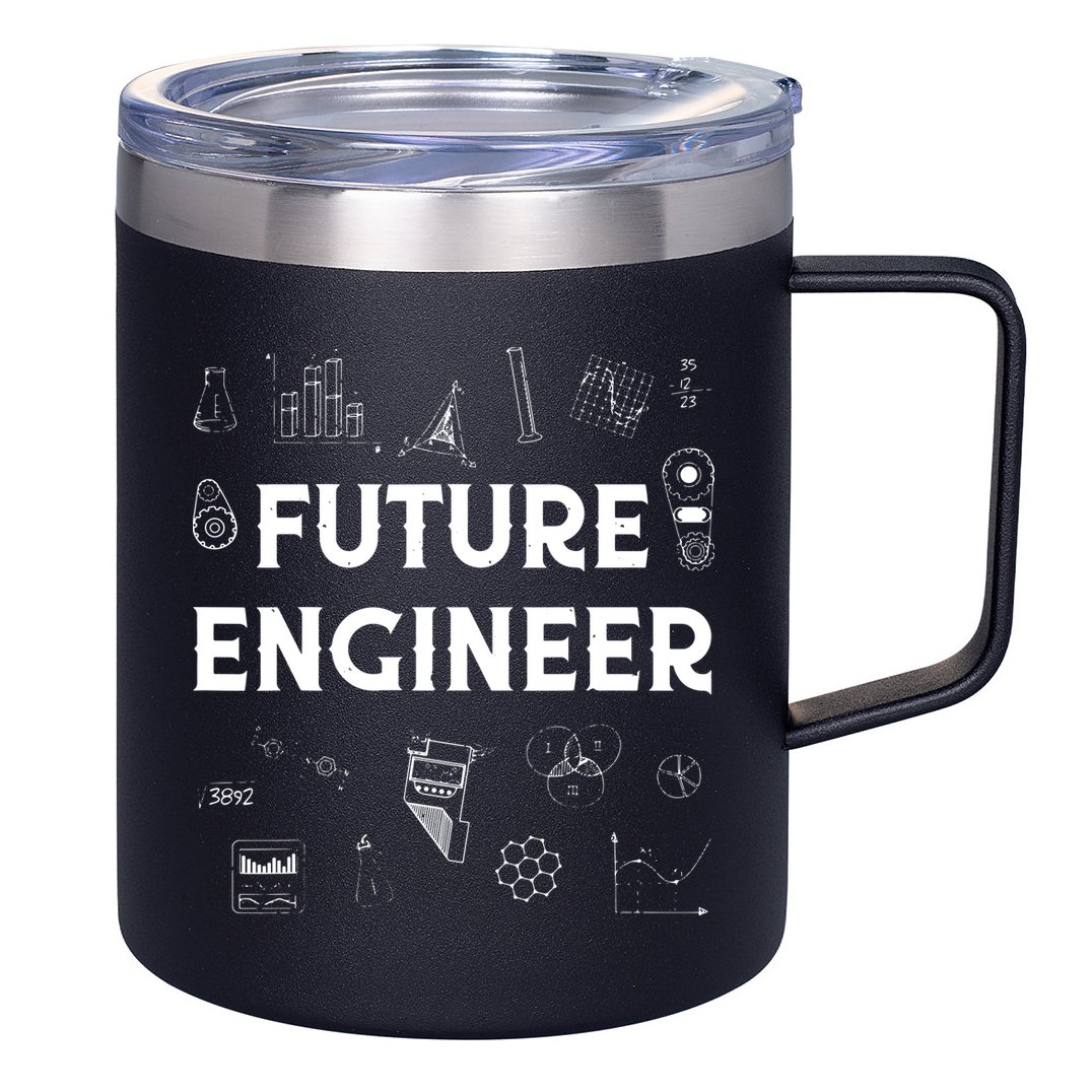 Future Engineer Funny Men Women Engineering Student Gifts 12oz Stainless Steel Coffee Mug
