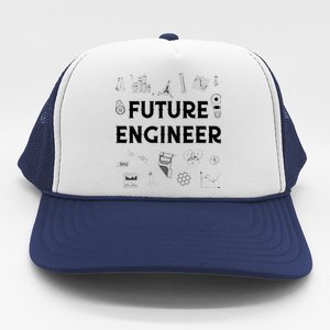 Future Engineer Funny Men Women Engineering Student Gifts Trucker Hat