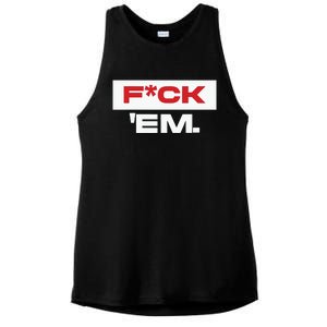 Fuck Em Ladies PosiCharge Tri-Blend Wicking Tank