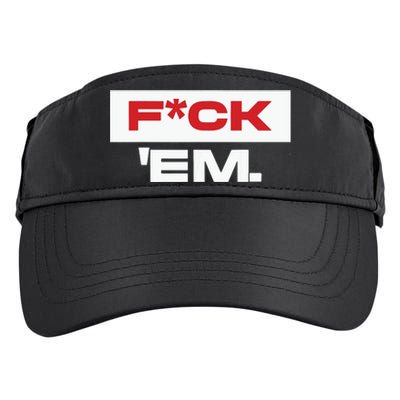 Fuck Em Adult Drive Performance Visor