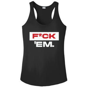 Fuck Em Ladies PosiCharge Competitor Racerback Tank