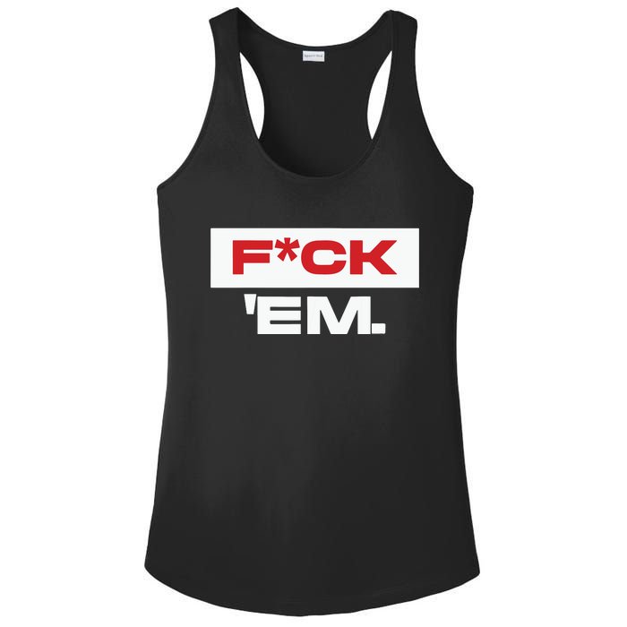 Fuck Em Ladies PosiCharge Competitor Racerback Tank