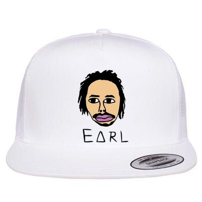 Free Earl Flat Bill Trucker Hat