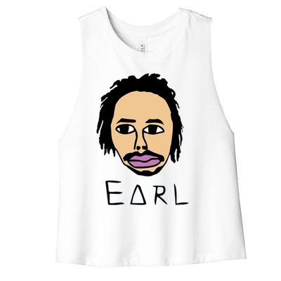 Free Earl Women's Racerback Cropped Tank