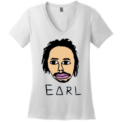 Free Earl Women's V-Neck T-Shirt