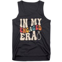 Funny Engagement Fiance In My Engaged Era Bachelorette Party Tank Top