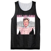 Funny Elon First Lady Elonia Cute Vintage Mesh Reversible Basketball Jersey Tank