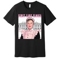 Funny Elon First Lady Elonia Cute Vintage Premium T-Shirt