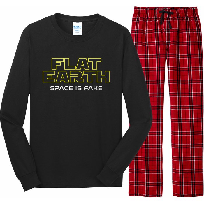 Flat Earth Long Sleeve Pajama Set