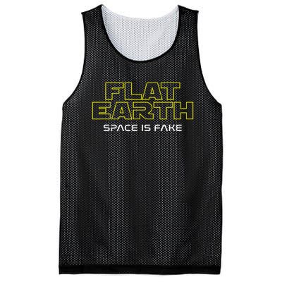 Flat Earth Mesh Reversible Basketball Jersey Tank