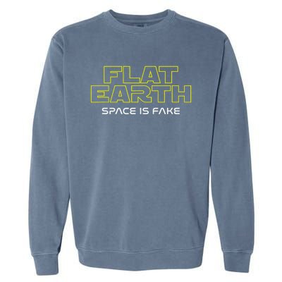 Flat Earth Garment-Dyed Sweatshirt