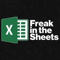 Funny Excel Freak In The Sheets Ladies PosiCharge Tri-Blend Wicking Tank