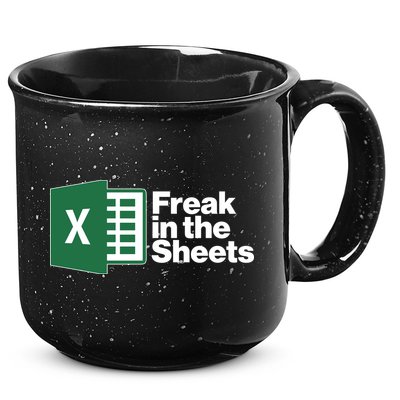 Funny Excel Freak In The Sheets 15oz Campfire Ceramic Mug